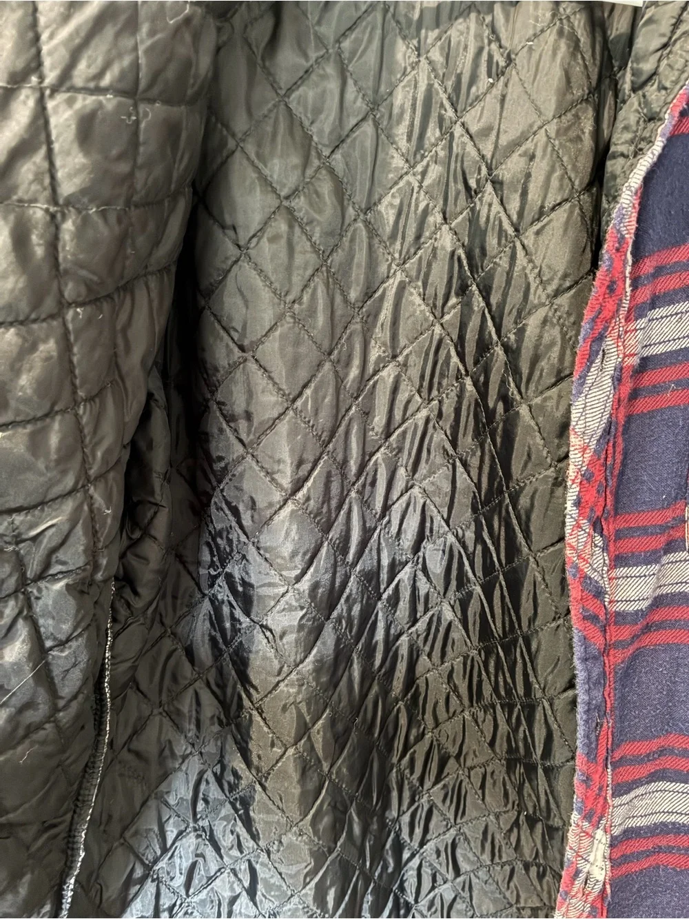 90s Vintage Northwest Territory Plaid Quilted Jacket Shirt
